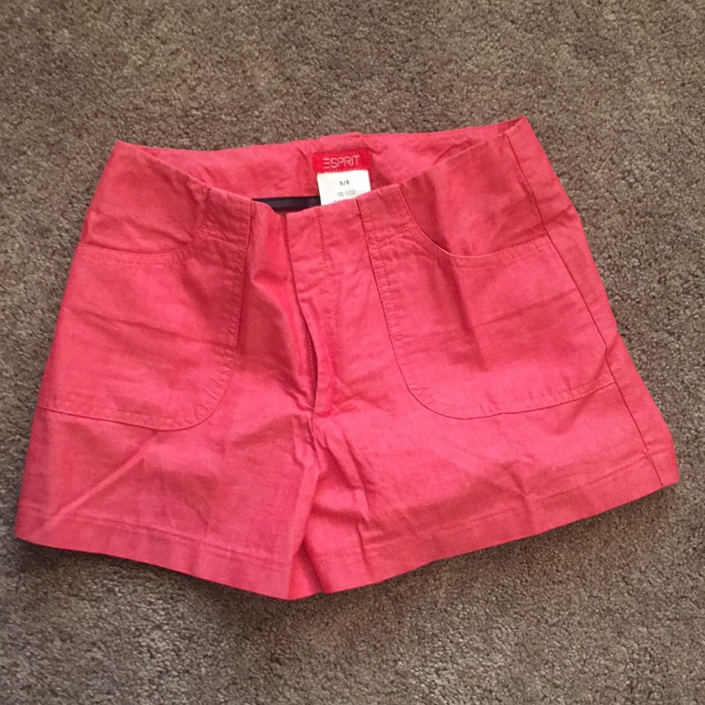 Red Esprit shorts - size 5/6
